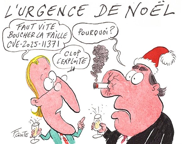 Dessin: Cyber-extorsion : Cl0p revient déjà avec une nouvelle campagne